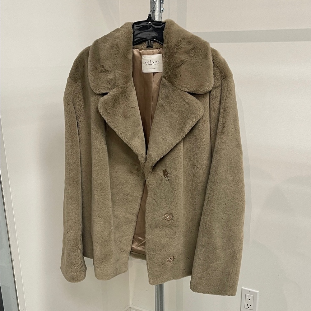 Velvet Faux Fur Sheena Coat